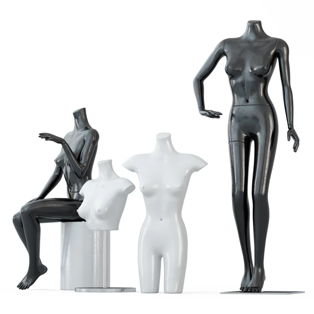 Four female mannequins 64 — Descargar