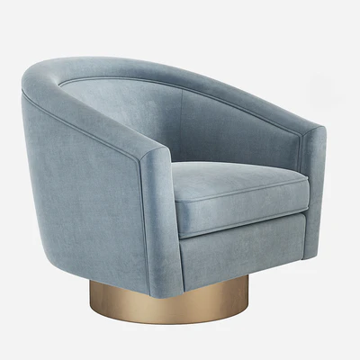 Eichholtz Catene Swivel Barrel Chair — Ver 2