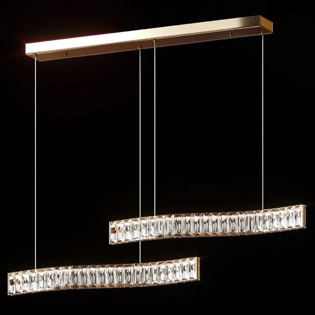 Pendant chandeliers BERTOLDA LONG and LONG C by Lampatron — Descargar