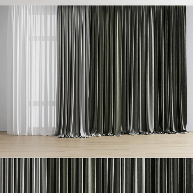 olive green curtains collections 04 — Скачать