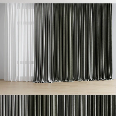 olive green curtains collections 04 — Вид 1