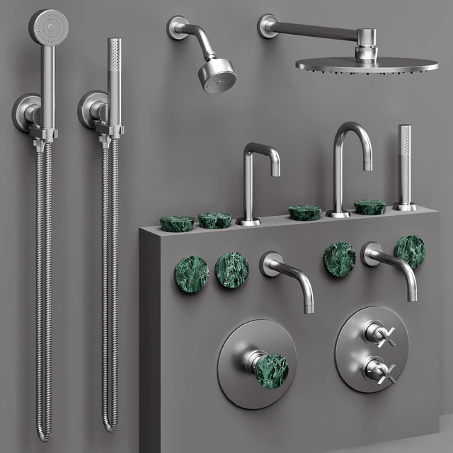 the watermark collection ZEN bathroom faucet set — Скачать