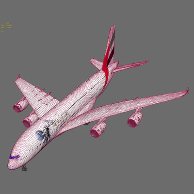 Самолёт Airbus A380-800 — Вид 4
