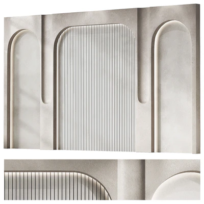 Wall arched decorative panels — download