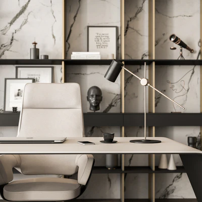 Boss Desk - Office Furniture 523 — Ver 3