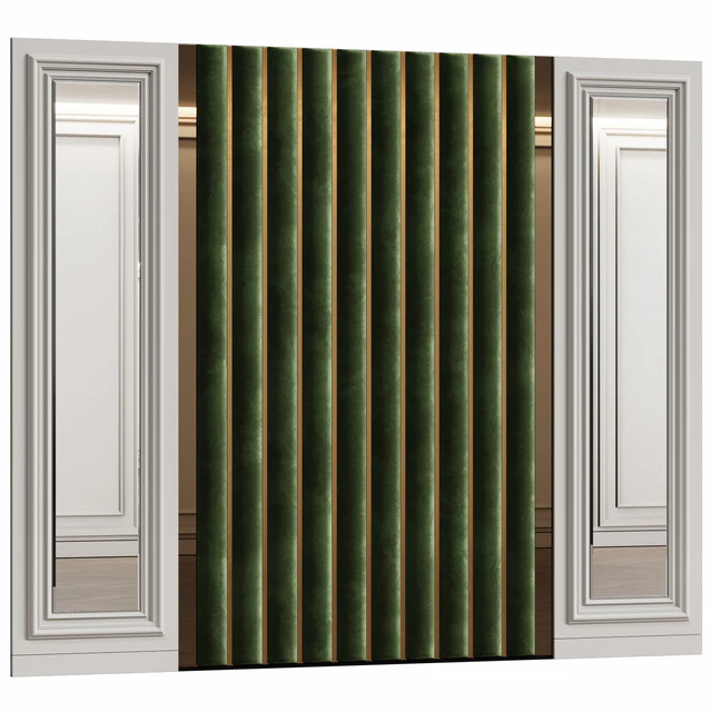 Wall panels in modern classic style 9 — Descargar