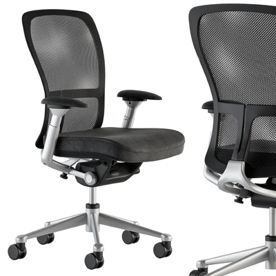 Office Chair Zody Black and White — Вид 5