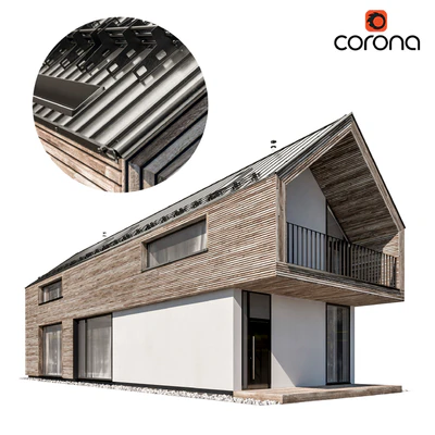Modern house 02 — Ver 1