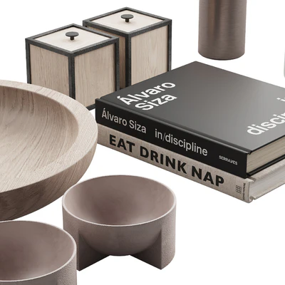 055 Living decor set NATURE ACCESSORIES 02 — Ver 5