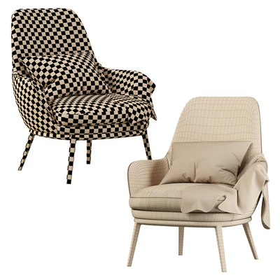Caratos Maxalto Poltrona con Schienale Alto — Вид 4