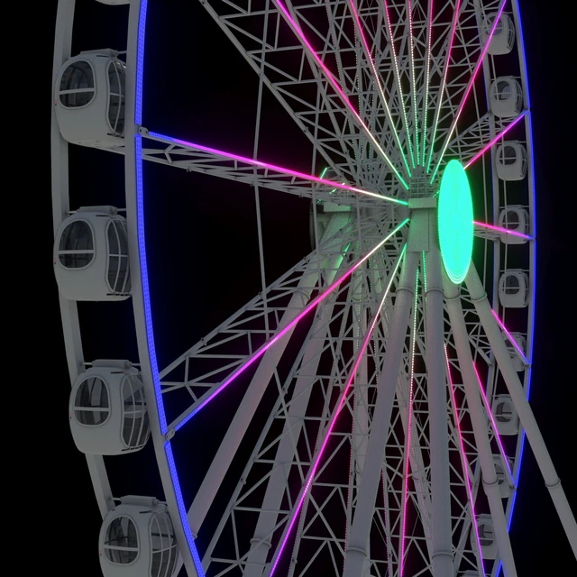Ferris wheel 55 meters — Descargar