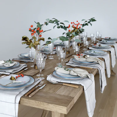 Tableware Rustic — Ver 2