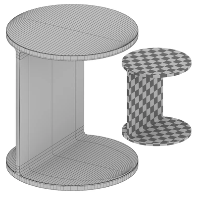 Журнальный столик Jackie Iron End Table (Crate and Barrel) — Вид 4