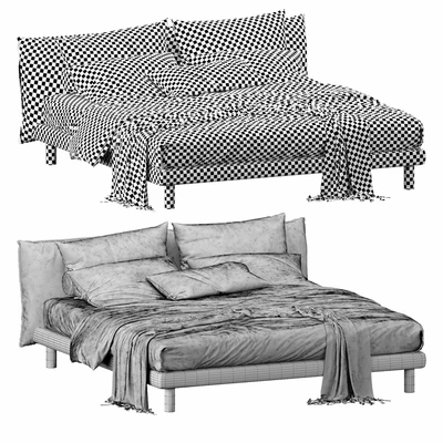 Meridiani Oliver Bed — Ver 3