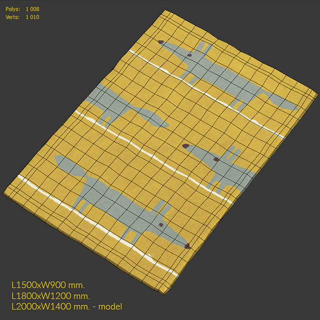 Ковер Scion Mr Fox Mustard Rug — Скачать