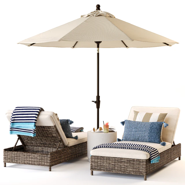 Torrey Chaise Lounge Pottery Barn — Descargar