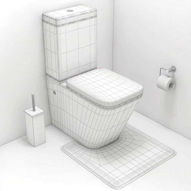 Veloso Wall Faced Toilet — Скачать
