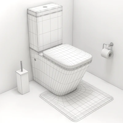 Veloso Wall Faced Toilet — Вид 3