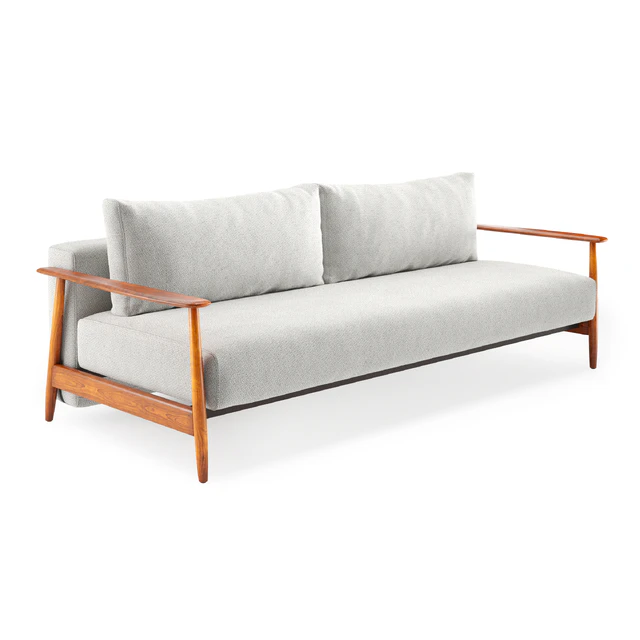 CB2 una,grey,sleeper,sofa — Descargar