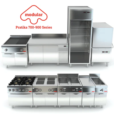 Professional kitchen Modular - collection Pratika — Ver 1