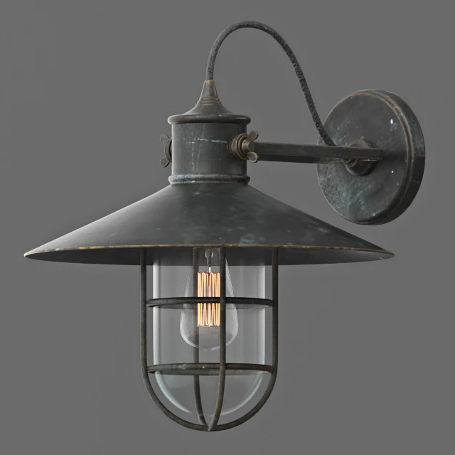Harbor street light old — Descargar