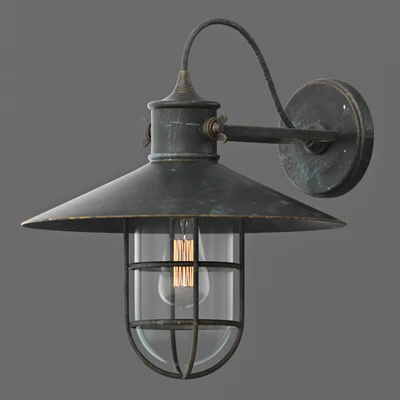 Harbor street light old — Descargar