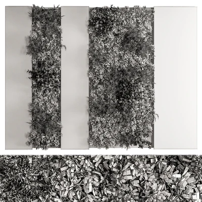 Vertical Garden Wood Frame - Wall Decor 33 — Ver 4