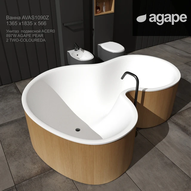 AGAPE bath, toilet, bidet and mixers — Descargar