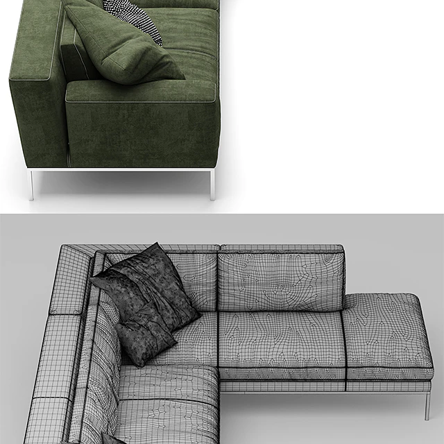 Sofa ERBA ITALIA EDIZIONE Sectional sofa — Descargar