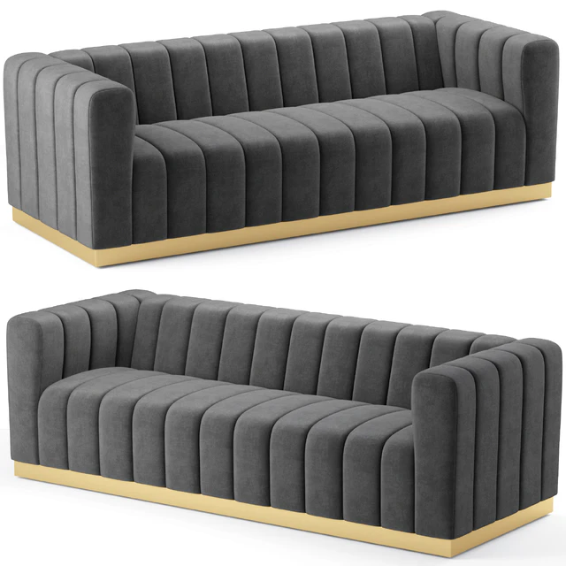 Marlon Velvet Sofa Meridian Furniture — Скачать