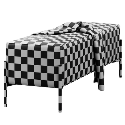 Ivor Upholstered Bench by Etta Avenue — Вид 3