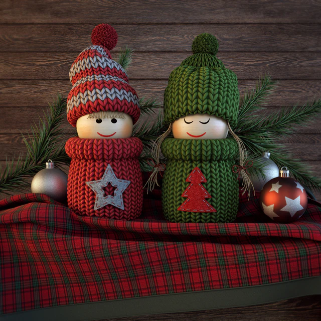 New year doll — Скачать