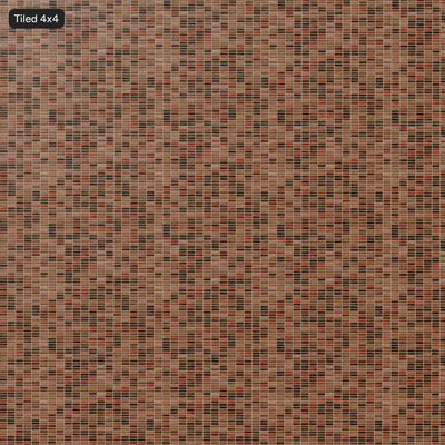 stack bond sandfaced brick wall texture multicolored — View 3