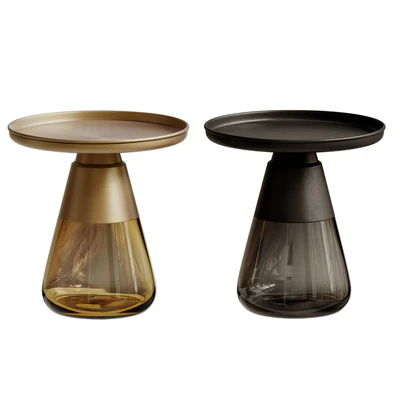 Contemporary Glass Table Perfect for a side or coffee table — Ver 3