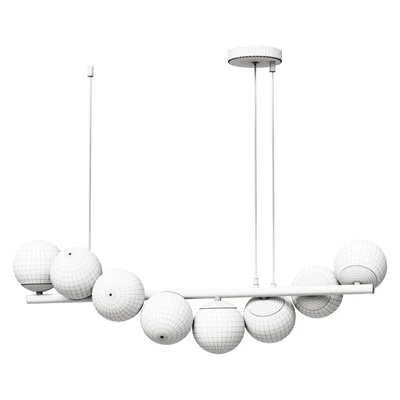 Chandelier Freya Zing FR5199PL-08BS1 Lamp — Ver 2