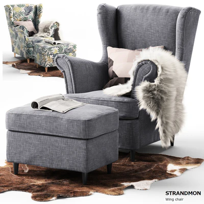 chair Strandmon Ikea / кресло СТРАНДМОН Икеа — Вид 1
