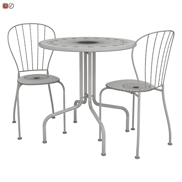 Garden furniture Ikea LEKKE table and chair — Descargar