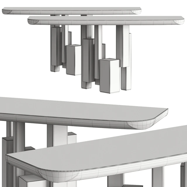 Cattelan Italia Skyline Wood-C Console — Скачать