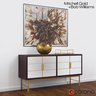 DELANEY BUFFET by Mitchell Gold and Bob Williams — View 3