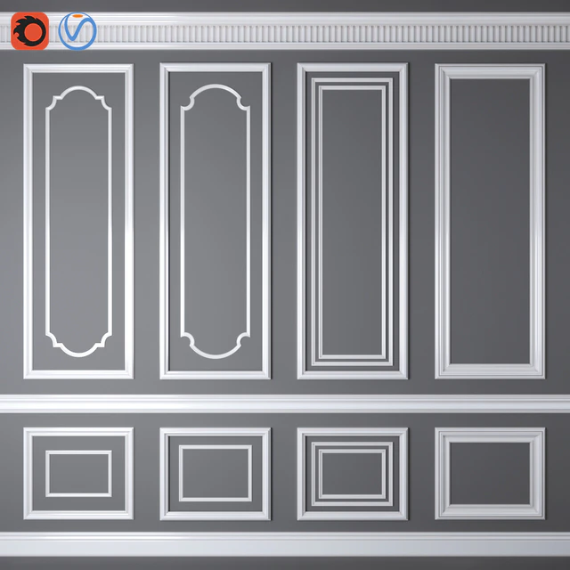 Decorative molding 08 — Download