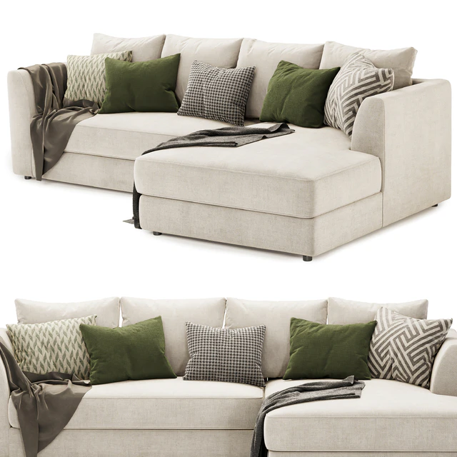 Hadleigh L Shaped Small Corner Chaise Sofa — Descargar