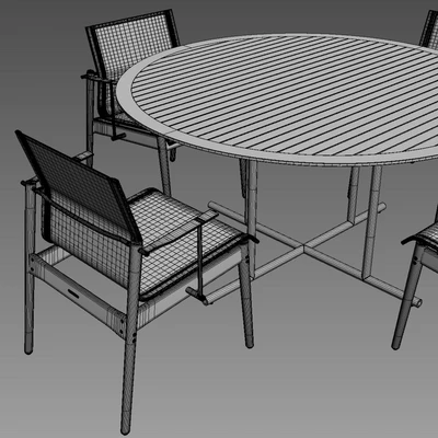 WHIRL table AND SWAY chair — Ver 2