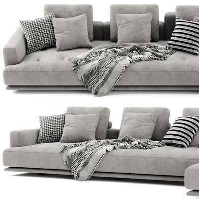 Zanotta shiki chaise longue sofa — Ver 2