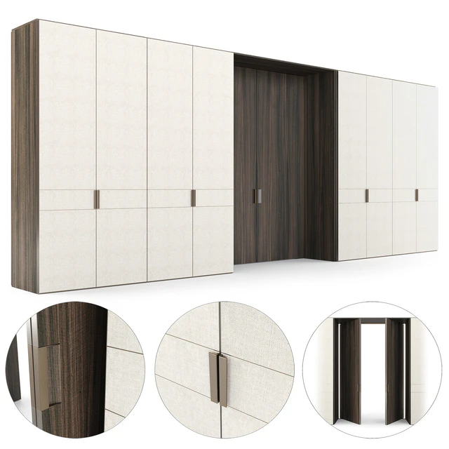 Poliform Pivot Door System and wardrobe 01 — Скачать