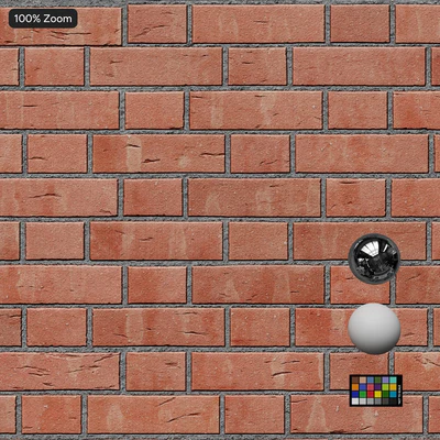 smooth flemish bond brick wall texture — View 4