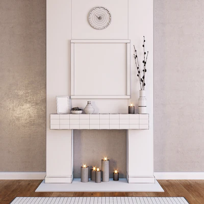 Decorative fireplace — Ver 2