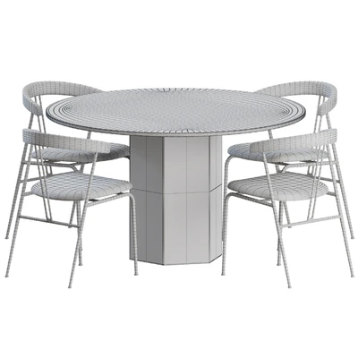 Violin Dinning Set by Gubi — Ver 3