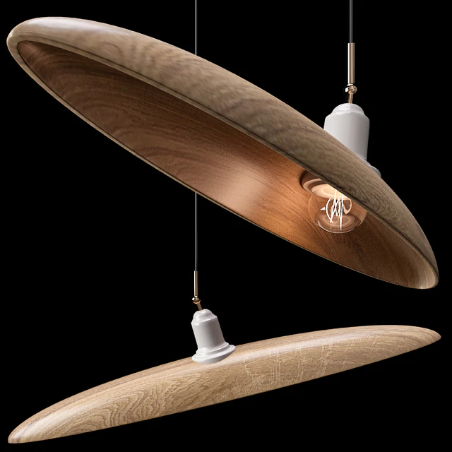 Willlustr wood pendant light — Скачать