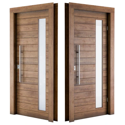Wooden Front Door — Вид 3