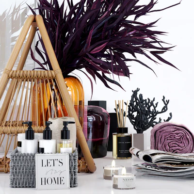 PURPLE MOOD   Decorative set — Ver 2
